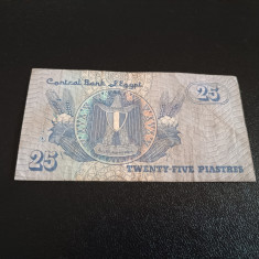 Bancnota 25 Piastres Egipt