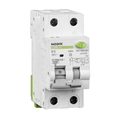 &amp;Icirc;ntreruptoare automate diferenţiale Ex9BL-N 1P+N C16 300mA, 107694, Noark foto