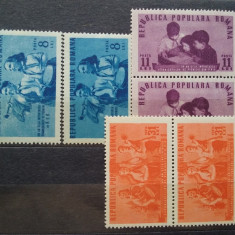 1950-1 an pionieri-2 serii-orig. gum- MNH