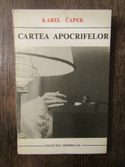 Karel Capek-Cartea Apocrifelor foto