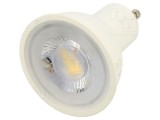 Lampă LED GU10 alb neutru 4000K 520lm 7W, 36&deg;