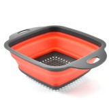 Sita patrata din silicon cu manere, 24x18 cm