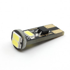 Led Auto Canbus T10 4 Smd 5730 12V - fara polaritate - BTLEC006 foto