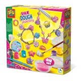Cumpara ieftin Set creativ copii - Creez bijuterii din plastilina, SES Creative