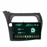 Navigatie Honda Civic Hatchback (2006-2011), Android 12, A-Octacore 2GB RAM + 32GB ROM, 9 Inch - AD-BGA9002+AD-BGRKIT020