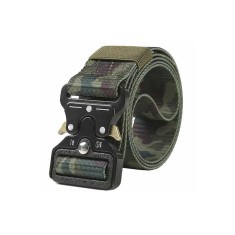 Curea tactica de teren pentru barbati, din Nailon, 125cm, camuflaj