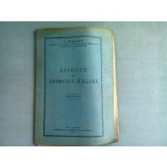 EXERCITII DE GRAMATICA ITALIANA - I. TCACIUC EDITIA I