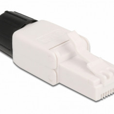 Conector de retea RJ45 Cat.6A UTP toolfree, Delock 86978