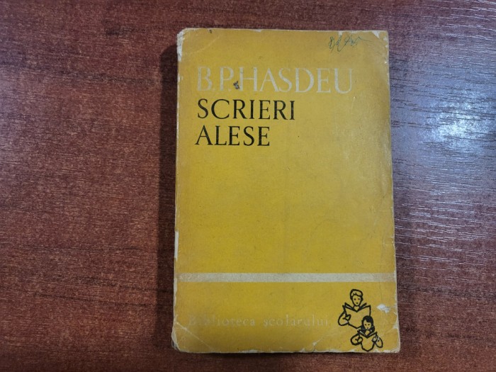 Scrieri alese de B.P.Hasdeu