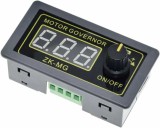Controler de Viteză Motor Electric PWM 5V&ndash;12V&ndash;24V-30V, 150W, 15A, cu Pornire Lină și Buton ON/OFF