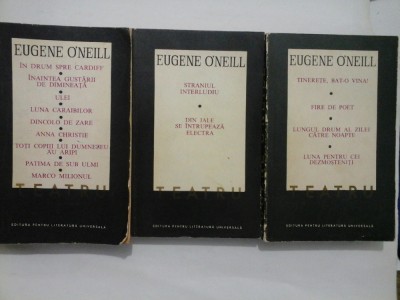 EUGENE O&amp;#039;NEILL - TEATRU - 3 volume foto