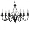 Candelabru MINERWA 7 negru, Sollux Lighting