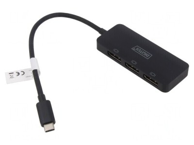 Adaptor DisplayPort 1.4 HDCP 2.2 Negru foto