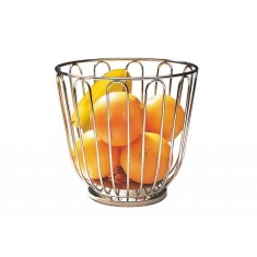 Cos fructe inox, pentru bar &Oslash; 21,5 cm, H=20,5 cm
