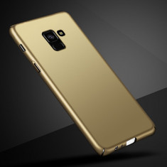 Husa plastic slim mat Samsung J6 plus -Gold foto