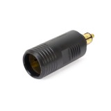 Adaptor PNI Lighter 02, DIN la Priza Bricheta EURO, 12V/24V, 16A, Negru