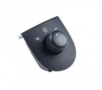 Buton reglaj oglinzi Topautochei&amp;reg; compatibil cu Golf 4 1997-2006, Bora1998-2005, Passat 3B Beetle 1998-2010, comutator cu functie incalzire foto