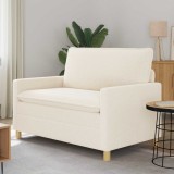 vidaXL Canapea Crem 126 x 81 x 87,5 cm Țesătură 42028808