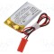 Acumul: Li-Po 3,7V 220mAh cabluri,contector JST SYP-02T-1