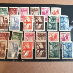 Timbre România 1945 APARAREA PATRIOTICA victoria set complect mnh