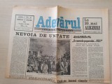 Adevarul 24 ianuarie 1990-art. momentul executiei ceausistilor si mica unire