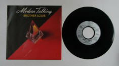 Modern Talking - Brother Louie (1986, Hansa) Disc vinil single 7&amp;quot; foto