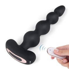 Vibrator Ball Andrew Remote Black