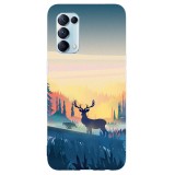 Husa compatibila cu Oppo A53 model Nature, Silicon, TPU, Viceversa, Transparent, Carcasa