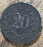 MNDSTR AUT202 - Austro-Ungaria - 20 heller 1918