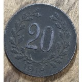 MNDSTR AUT202 - Austro-Ungaria - 20 heller 1918