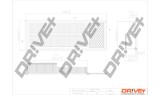 Dr!ve+ DP1110.10.0178 Filtru aer