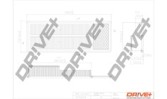 Dr!ve+ DP1110.10.0178 Filtru aer