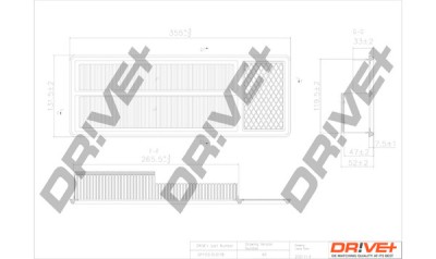 Dr!ve+ DP1110.10.0178 Filtru aer foto