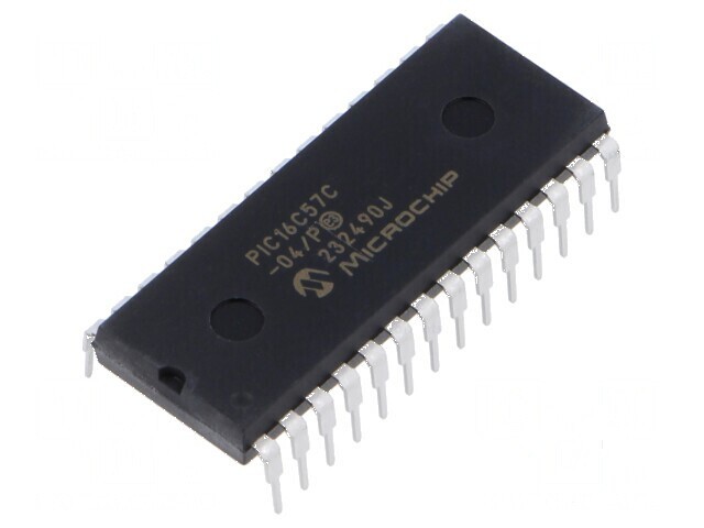 Microcontroler PIC 40MHz GPIO 2,5-5,5VDC THT PDIP28 PIC16