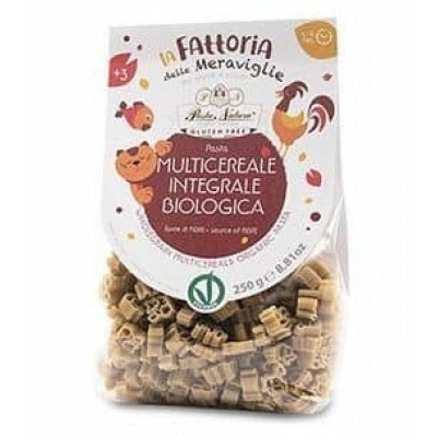 Paste Integrale din Multicereale Fara Gluten Bio pentru Copii 250 grame Pasta Natura foto