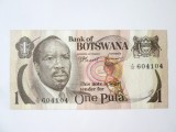 Rara! Botswana 1 Pula 1976 in stare foarte buna,bancnota din imagini la cel mai mic pret