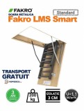 Scara modulara metalica, model LMS Smart Fakro