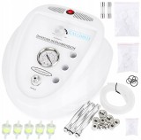 Microdermabraziune Diamant Enzo 100W, Lifting Puternic, Uz Casnic/Profesional, 9 Capete Diamant, Accesorii Incluse