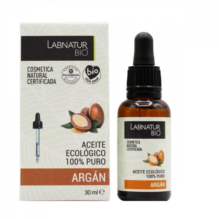Ulei organic 100% pur Labnatur Bio, Argan 30 ml