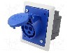 Conector alimentare AC, IEC 60309, IP44, IP54, 16A, 400V AC, 3 pini, PCE - 413-6PKR