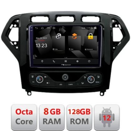 Navigatie Ford Mondeo 2007-2010 Android radio gps internet octa core 8+128 carplay android auto CarStore Technology
