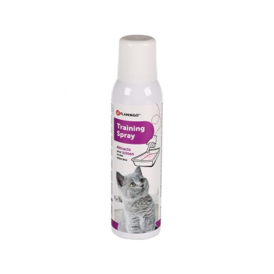 SPRAY PENTRU EDUCARE PISICI FLAMINGO 120ML foto