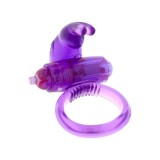 Inel Pentru Penis Cu Vibratii, Mov
