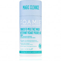 Foamie Powder-To-Milk Face Wash pulbere fina perfecta pentru curatare 40 g