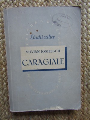 Silvian Iosifescu - Caragiale foto