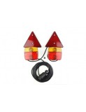 Lampa magnetica pentru remorca cu triunghi 12V, Amio