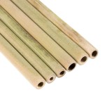 Cumpara ieftin Set 8 paie din bambus reutilizabile Crofton, lungime 15 cm