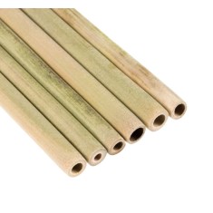 Set 8 paie din bambus reutilizabile Crofton, lungime 15 cm