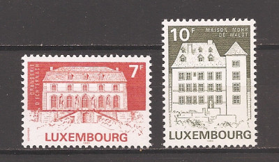 Luxemburg 1985 - Clădiri restaurate, MNH foto