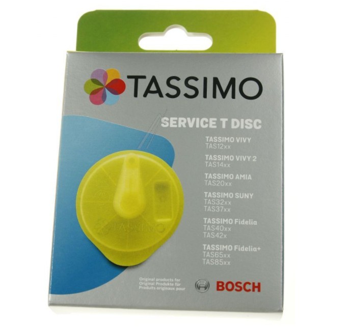 Disc decalcifiere Tassimo Service T Disc yellow 17001490